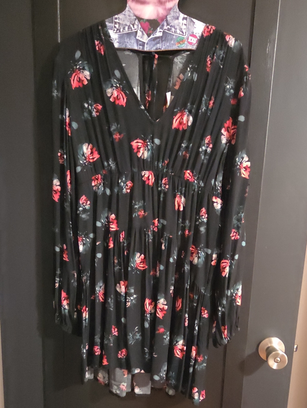 A New Day Floral Babydoll Dress